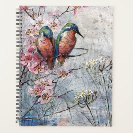 Agenda King Fishers e Cherry Blossoms