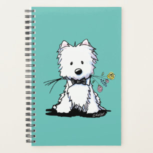 Agenda KiniArt Westie Little Romeo Planner
