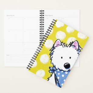 Agenda KiniArt Westie Sunshine Planner