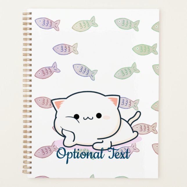 Agenda Kitten Cheeky Estilo Kawaii (Frente)