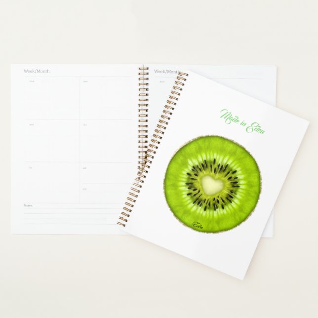 Agenda Kiwi Made in Eden Planner (Exibição)