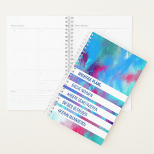 Agenda Kleiner ironischer Planer