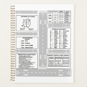 Agenda Kneeboard Piloto