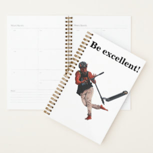 Agenda Kobold Kick Patinete Trick Fantasy Art Planner