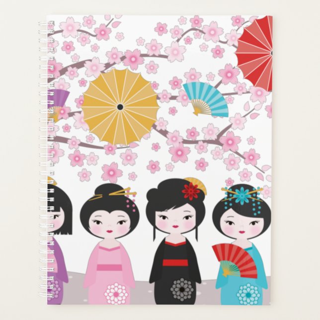 Agenda Kokeshi Dolls (Frente)