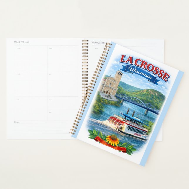Agenda La Crosse, WI Scenic Wisconsin Planner (Exibição)