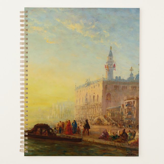 Agenda La Gondole, Quai Des Esclavons - Félix Ziem (Frente)