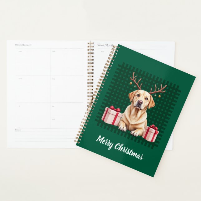 Agenda Labrador Reindeer (Exibição)
