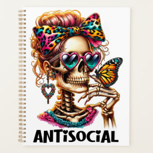 Agenda Lady do Esqueleto Antisocial