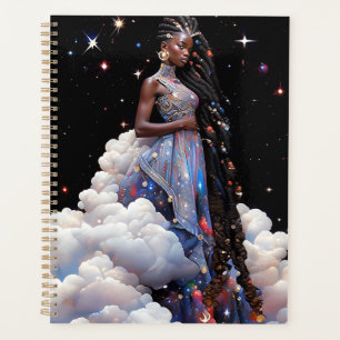 Agenda Lady In Clouds African American Art