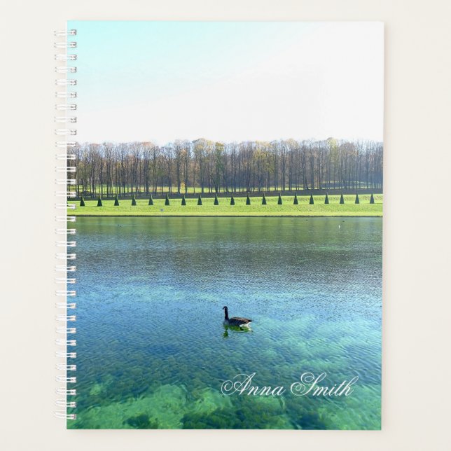 Agenda Lago Forest. Vai para a água. (Frente)