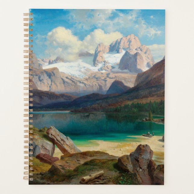 Agenda Lago Gosau Com Vista Do Dachstein Massif (Frente)