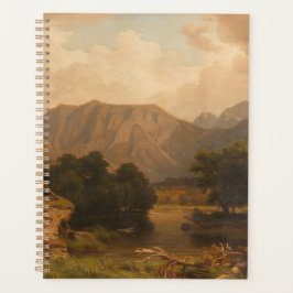 Agenda Lago Mountain com Herons - Heinrich Funk