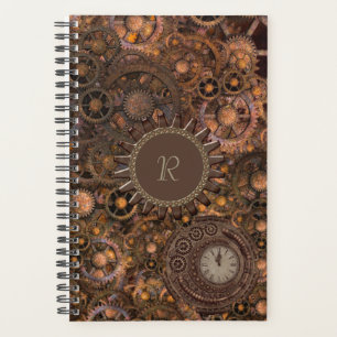Agenda Lágrimas Steampunk Monogramas