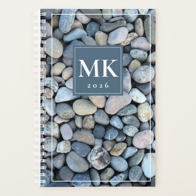 Agenda Lake stones customizable planner (Frente)