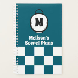 Agenda Lanterna do Festival Japonês com a Sua Inicial