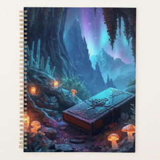 Agenda Lanterns, Mushrooms, and a Book