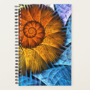 Agenda Laranja Amarelo Amarelo Abstrato