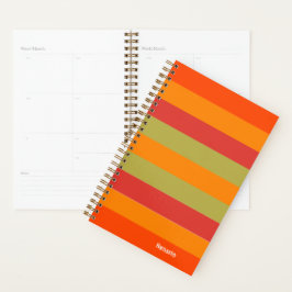 Agenda Laranja Vermelho Verde Strike Yoga Mat Personaliza