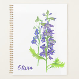 Agenda Larkspur Watercolor Planner