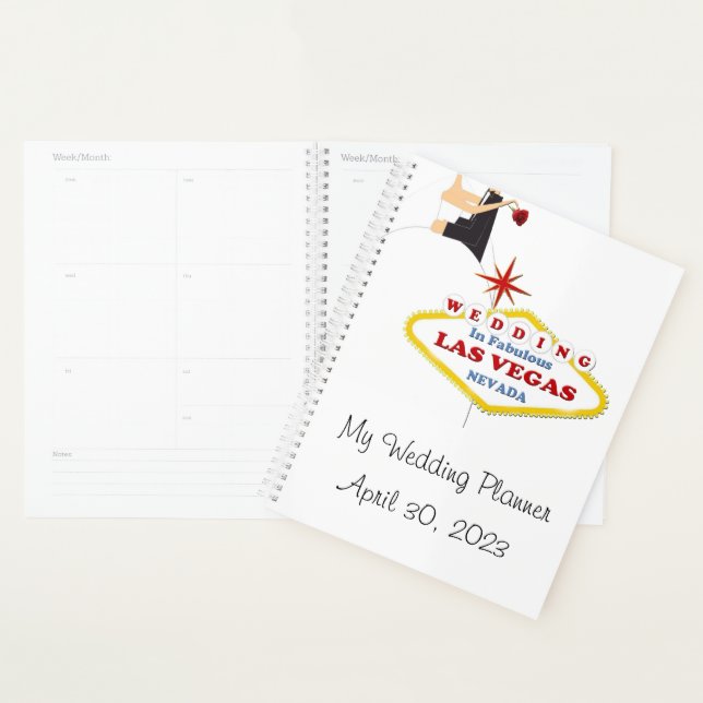 Agenda Las Vegas My Wedding Planner (Exibição)
