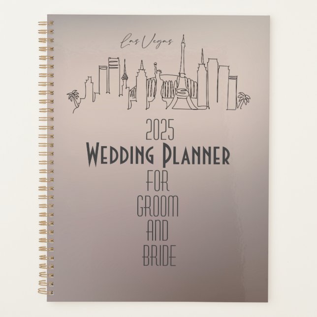 Agenda Las Vegas-Themed Wedding (Frente)