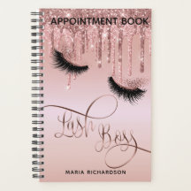 Lash Boss Makeup Eyebrow Eyes Appoint Book