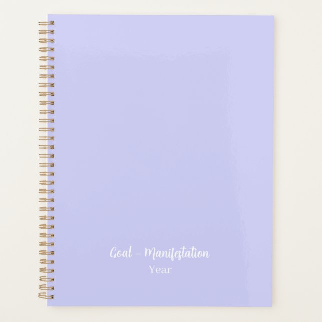 Agenda Lavanda (Frente)