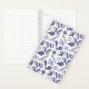 Agenda Lavendar Seashells