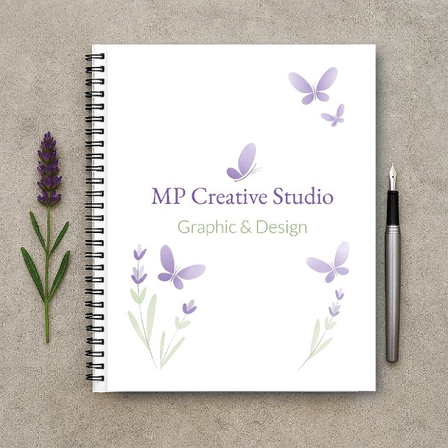 Agenda Lavender Business Branding (Criador carregado)