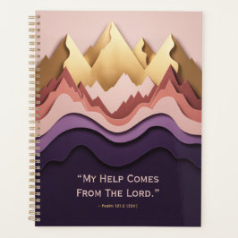 Agenda Layered Mountain Sunrise Faith -