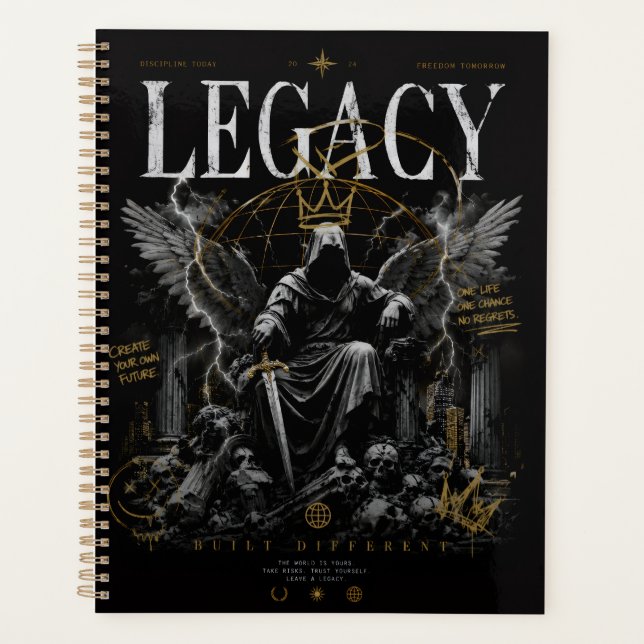 Agenda Legado do Trono (Frente)