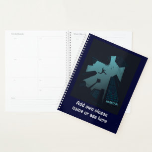 Agenda Legal PARKOUR Teen Graphics Building Roof Jumping