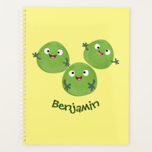 Agenda Legumes de brusselas engraçados desenho animado