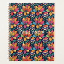 Leia mais com flores