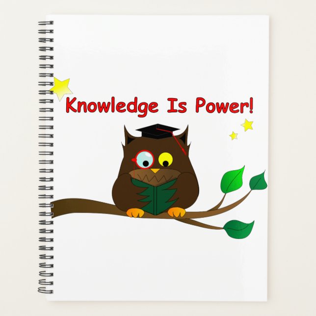 Agenda Leitura de Wise Owl (Frente)