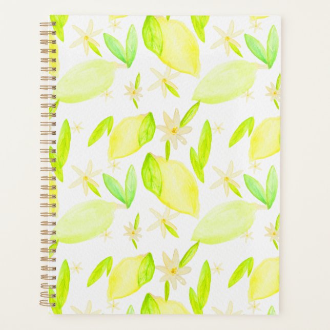 Agenda Lemon Limão Lovely Planner (Frente)