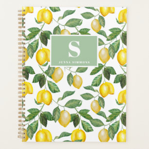 Agenda Lemon Season Monograma