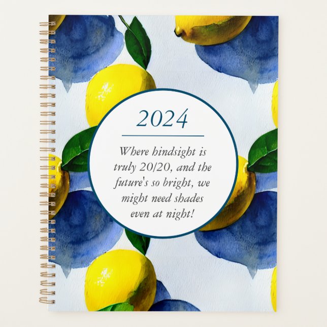 Agenda Lemon Zest Planner (Frente)