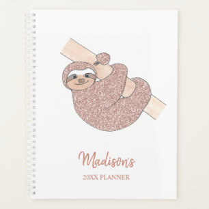 Agenda Lente rosa embebida personalizada 2021