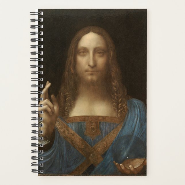 Agenda Leonardo da Vinci - Salvator Mundi (Frente)