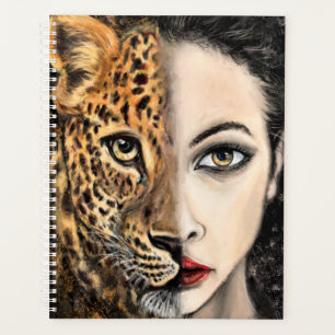 Agenda Lepard Girl Planner