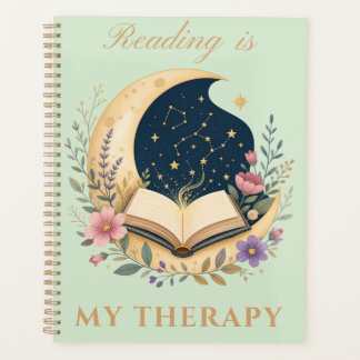Agenda Ler é Minha Terapia Lua Celestial