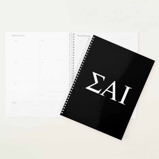 Agenda Letras Gregas Sigma Alpha Iota (Exibição)