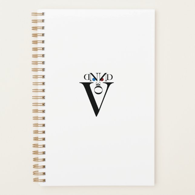 Agenda Letters Face Planner (Frente)