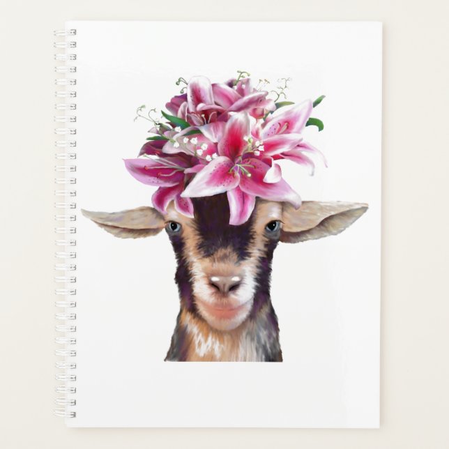 Agenda Lg Planner Lily the Goat (Frente)