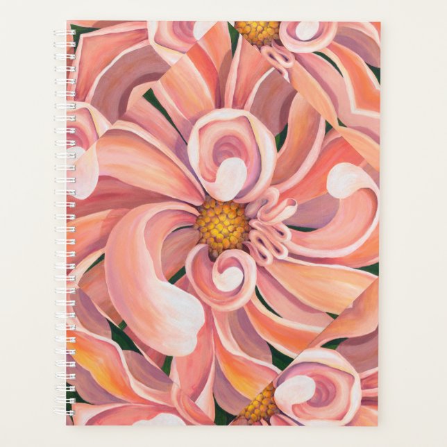 Agenda Lg Planner Peachy Dahlia (Frente)