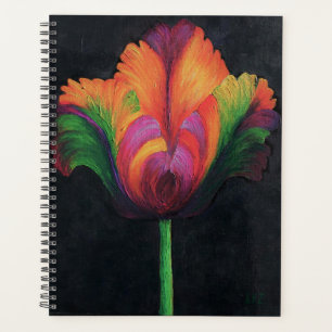Agenda Lg Planner Rainbow Parrot Tulip