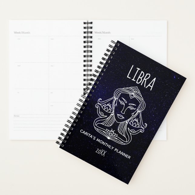 Agenda Libra Mulher Planeadora Mensal (Exibição)