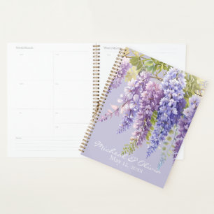 Agenda Lilac-do-lavanda púrpura